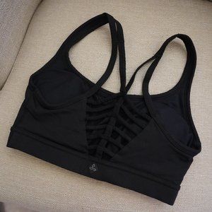 Prana Ladder Back Black Sports Bra